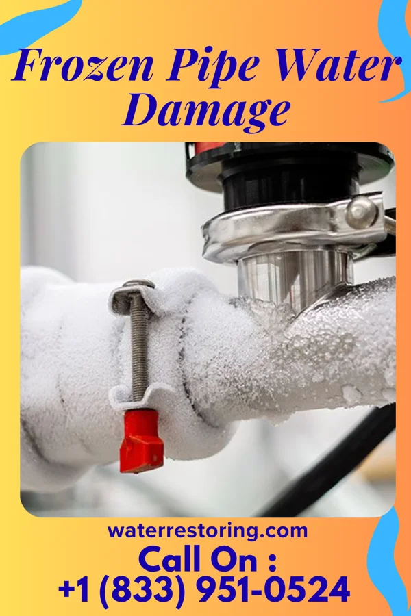 Frozen Pipe Water Damage in Sauk City, WI